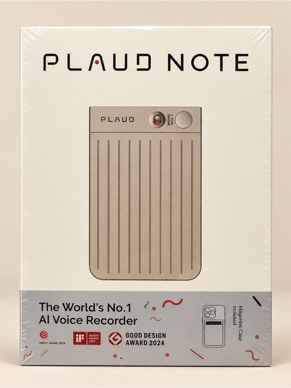 PLAUD Note AI Voice Recorder 64GB | Brand New Sealed | AI Transcription